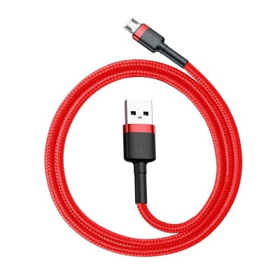 "Baseus Cafule" "Micro USB" laidas 2,4A 1 m