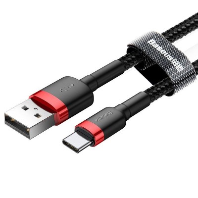 "Baseus Cafule" USB kabelis-C 3A 1m