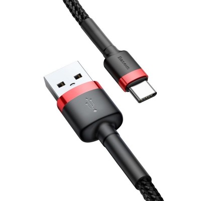 "Baseus Cafule" USB kabelis-C 3A 1m