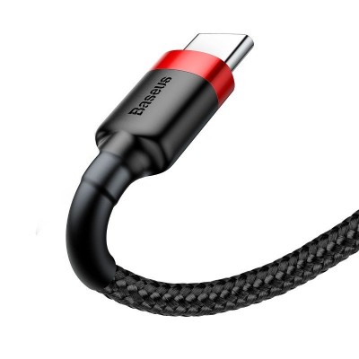 "Baseus Cafule" USB kabelis-C 3A 1m