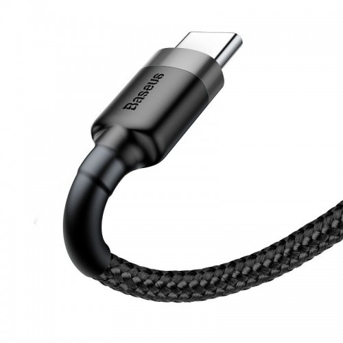 "Baseus Cafule" USB kabelis-C 2A 2m (pilkas+juodas)-Pagrindinis