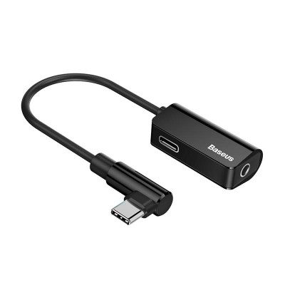 "Baseus L45" garso adapteris USB-C į 3,5 mm mini lizdą ir USB-C