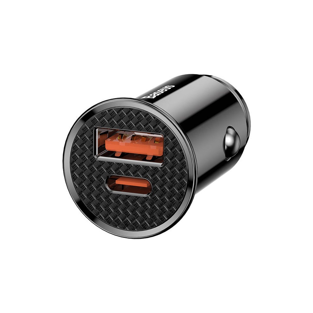 "Baseus" žiedinis automobilinis įkroviklis PD QC4.0+ 5A 30W