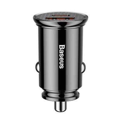 "Baseus" žiedinis automobilinis įkroviklis PD QC4.0+ 5A 30W
