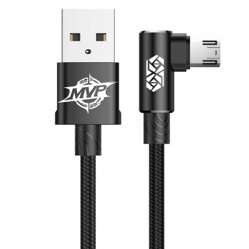 "Baseus MVP" alkūnės kabelis iš USB į micro USB 2A 1 m -