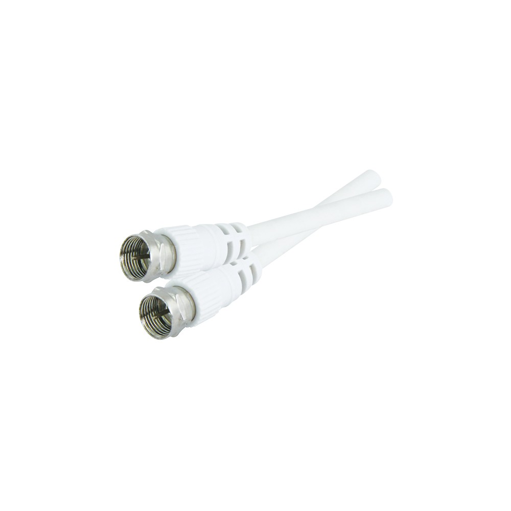 Antenos kabelis F / F 10 m baltas-Garso vaizdo technika Antenos kabelis F / F 10 m baltas-Garso vaizdo technika