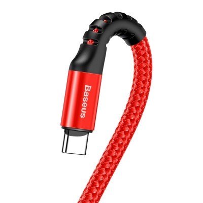 Baseus Spring-įkraunama USB-C kabelis 1 m 2A