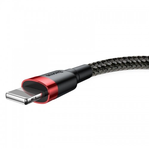 "Baseus Cafule" USB "Lightning" laidas 1,5A 2 m (juodas +