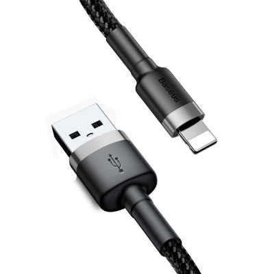 "Baseus Cafule" USB "Lightning" laidas 1,5A 2 m