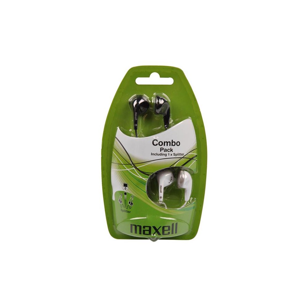 Ausinės "Maxell" 303457 Combo Pack EBC2-Garso vaizdo technika Ausinės "Maxell" 303457 Combo Pack EBC2-Garso vaizdo technika