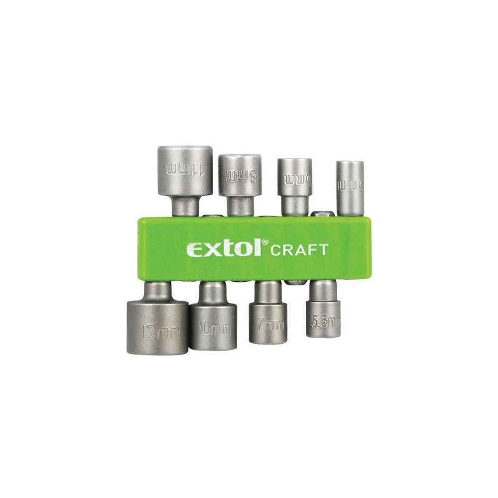 Kištukiniai veržliarakčiai EXTOL CRAFT 10213 8 vnt-Įrankiai Kištukiniai veržliarakčiai EXTOL CRAFT 10213 8 vnt-Įrankiai