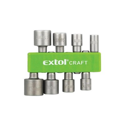Kištukiniai veržliarakčiai EXTOL CRAFT 10213 8 vnt-Įrankiai
