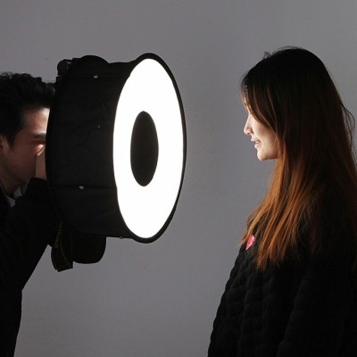 Puluz Minkšta apskrita blykstės šviesa 45 cm PU5145-Pagrindinis