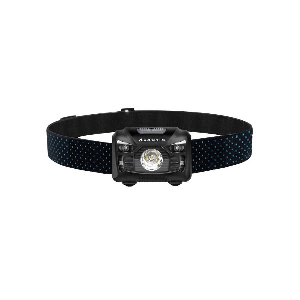 Superfire HL06 priekinis žibintas, 500lm, USB-Pagrindinis