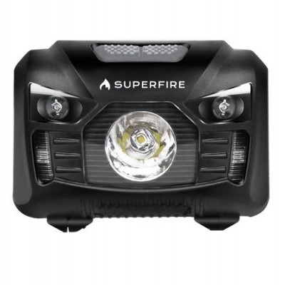 Superfire HL06 priekinis žibintas, 500lm, USB-Pagrindinis