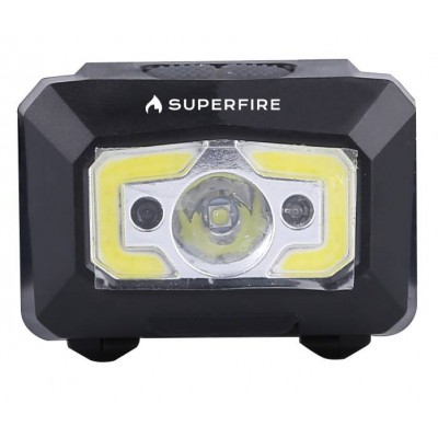 Superfire X30 priekinis žibintas su ne-kontaktiniu jungikliu