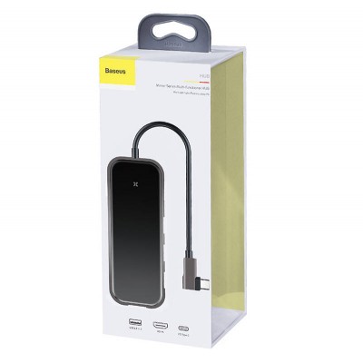"Baseus" šakotuvo adapteris 5in1 USB-C į 3x USB 3.0 + HDMI +