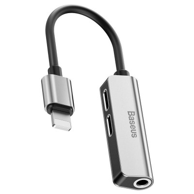 "Baseus L52" garso adapteris "Lightning" - "Mini Jack" 3,5 mm i