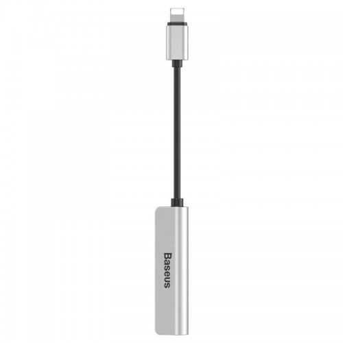 "Baseus L52" garso adapteris "Lightning" - "Mini Jack" 3,5 mm i "Baseus L52" garso adapteris "Lightning" - "Mini Jack" 3,5 mm i