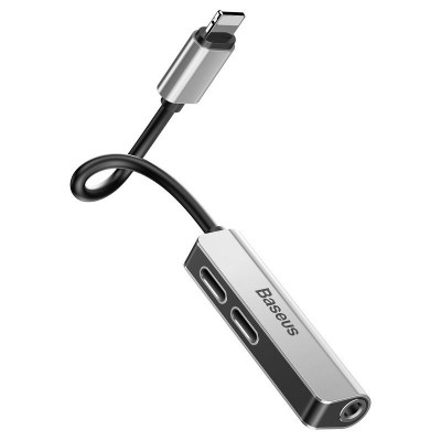 "Baseus L52" garso adapteris "Lightning" - "Mini Jack" 3,5 mm i