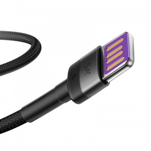 "Baseus Cafule USB-C laidas Huawei SuperCharge, QC 3.0, 5A, 1 m