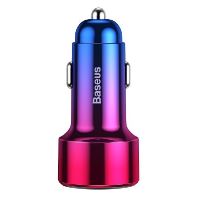 "Baseus Magic" automobilinis įkroviklis USB + USB-C QC 4.0 PD