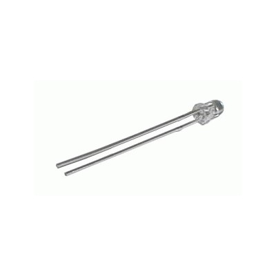 LED diodas 3mm červená 1800mcd/20° šviesos diodas-LED diodai