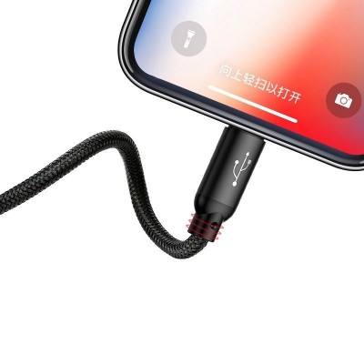 "Baseus 3in1" USB kabelis-C / Lightning / Micro 3,5A 0,3 m