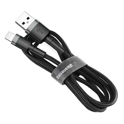 "Baseus Cafule" USB "Lightning" kabelis 2.4A 0.5 m