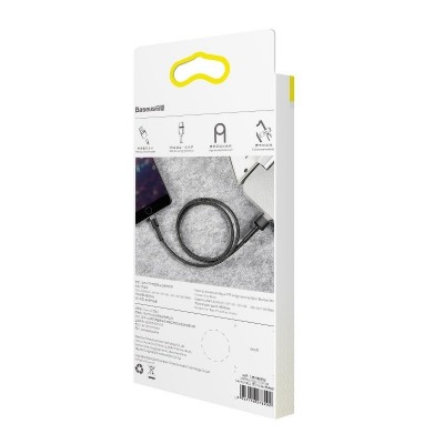 "Baseus Cafule" USB "Lightning" kabelis 2.4A 0.5 m
