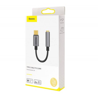 "Baseus L54" garso adapteris USB-C + 3,5 mm mini lizdas