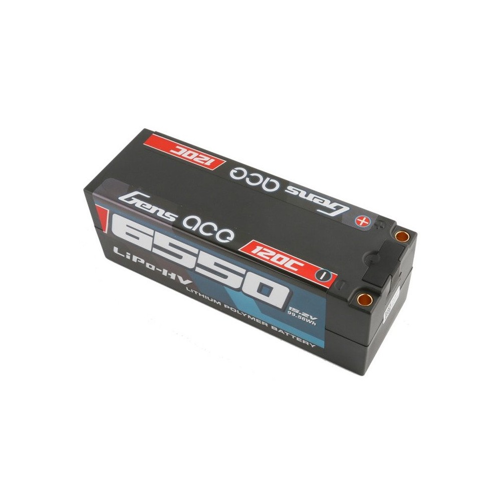 Akumuliatorius Gens Ace 6550mAh 14.8V aukštos įtampos 120C 4S1P