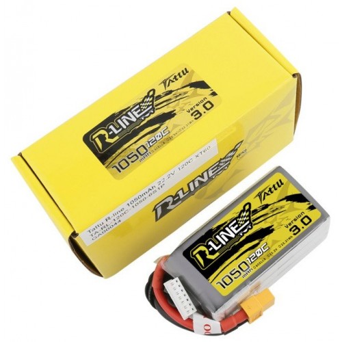 Akumuliatorius Tattu R-Linija 1050mAh 120C 22.2V 6S1P