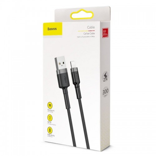 "Baseus Cafule" USB "Lightning" kabelis 2A 3 m