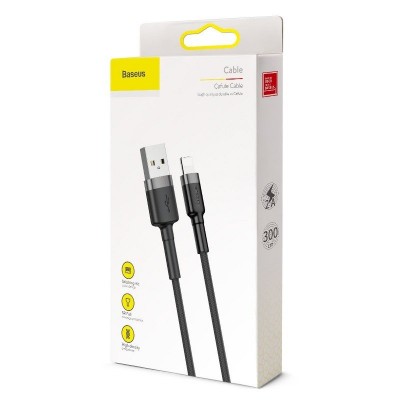 "Baseus Cafule" USB "Lightning" kabelis 2A 3 m