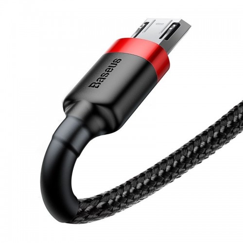 "Baseus Cafule" "Micro USB" kabelis 2A 3 m (juodas +