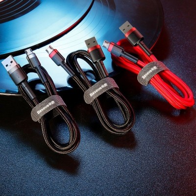 "Baseus Cafule" USB kabelis "Micro 2A" 3 m