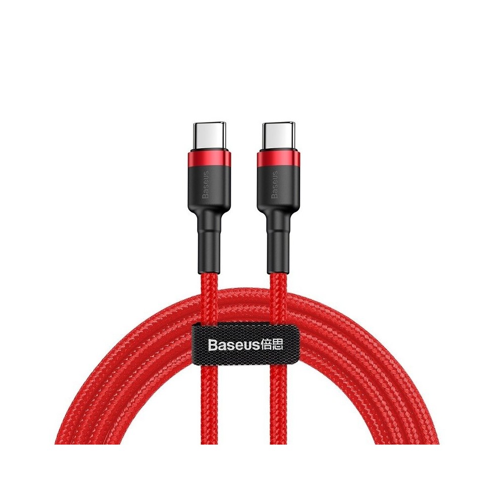 Baseus Cafule PD2.0 60W blykstės įkrovimo USB tipo-C laidas