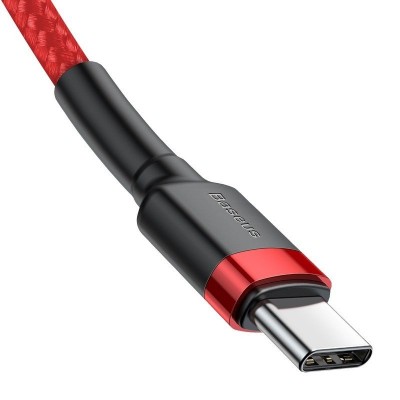 Baseus Cafule PD2.0 60W blykstės įkrovimo USB tipo-C laidas