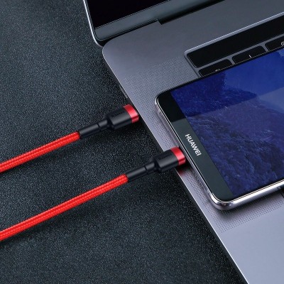Baseus Cafule PD2.0 60W blykstės įkrovimo USB tipo-C laidas