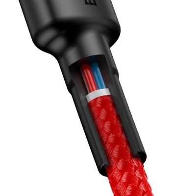 Baseus Cafule PD2.0 60W blykstės įkrovimo USB tipo-C laidas