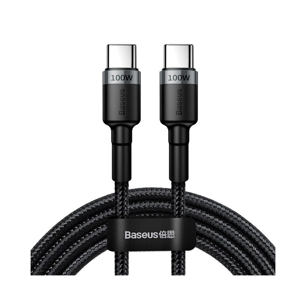 Baseus Cafule PD2.0 100W flash įkrovimo USB tipo-C laidas (20V