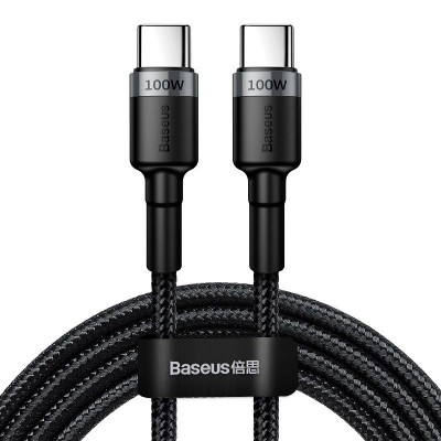 Baseus Cafule PD2.0 100W flash įkrovimo USB tipo-C laidas (20V