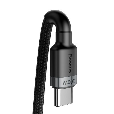Baseus Cafule PD2.0 100W flash įkrovimo USB tipo-C laidas (20V
