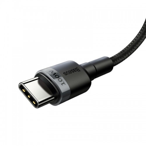 Baseus Cafule PD2.0 100W flash įkrovimo USB tipo-C laidas (20V