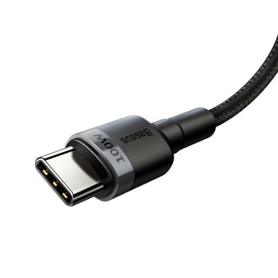 Baseus Cafule PD2.0 100W flash įkrovimo USB tipo-C laidas (20V