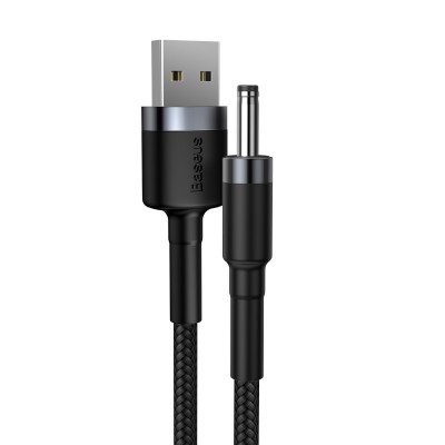 "Baseus Cafule" USB kabelis su nuolatinės srovės 3,5 mm 2A 1 m