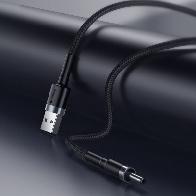 "Baseus Cafule" USB kabelis su nuolatinės srovės 3,5 mm 2A 1 m