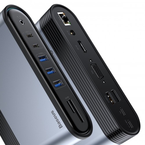 Daugiafunkcinė "Baseus" darbo stotis-C HUB adapteris (CN+UK+EU)