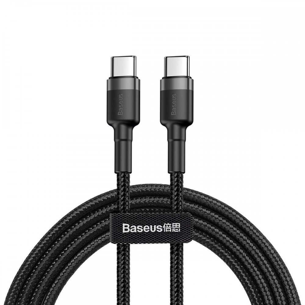 Baseus Cafule PD2.0 60W flash įkrovimo USB tipo-C laidas (20V